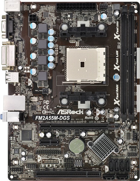 مادربرد ازراک ASRock FM2 A55M-DGS R2.0